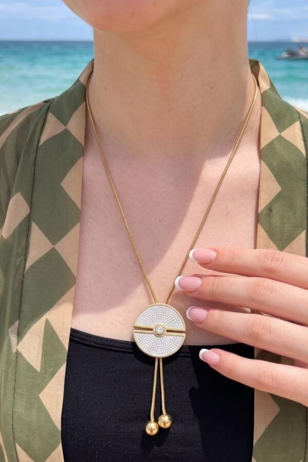 Ivory Disc Tassel