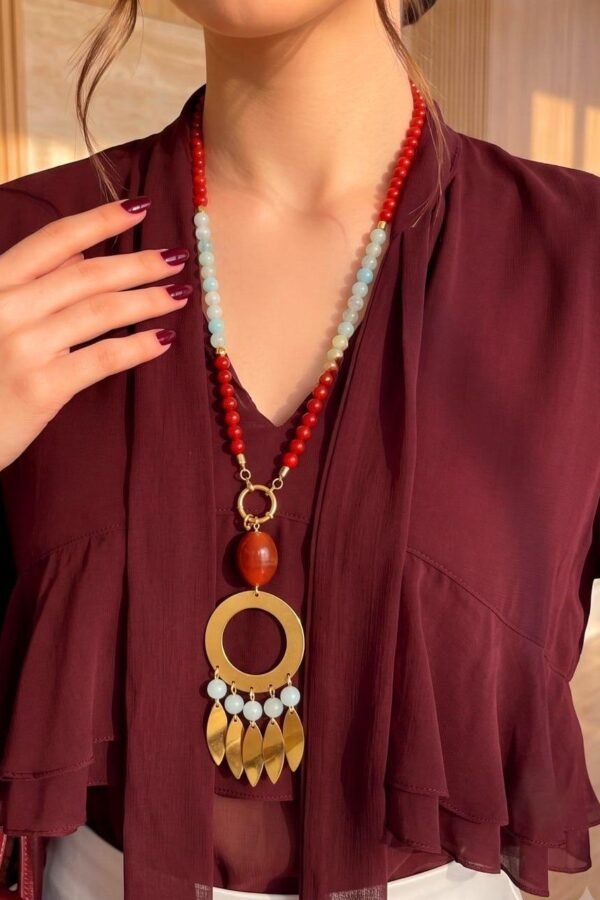 Sunset Bead Medallion