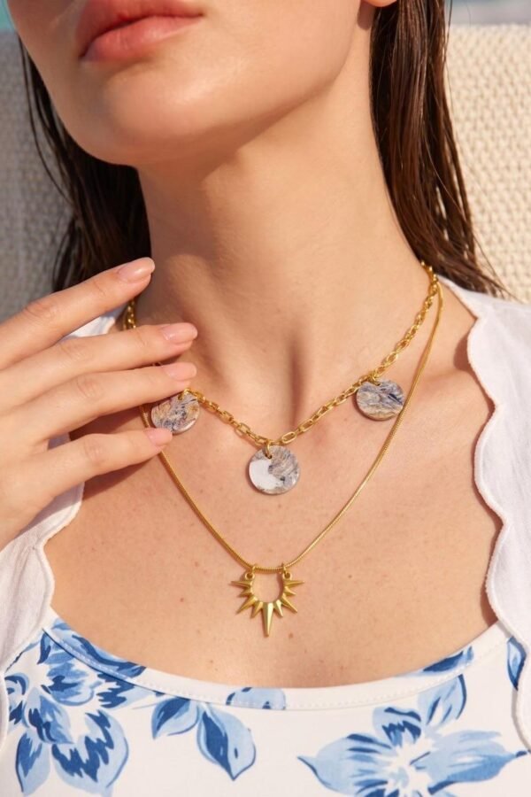 Sunburst Layered Chain
