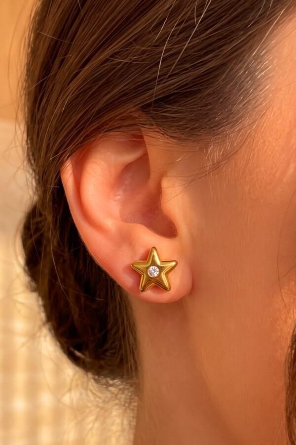 Crystal Star Studs