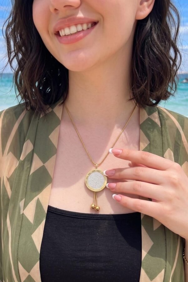 Ivory Medallion Drops