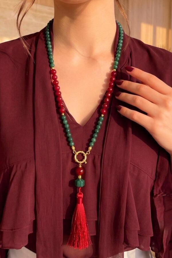 Garden Tassel Pendant
