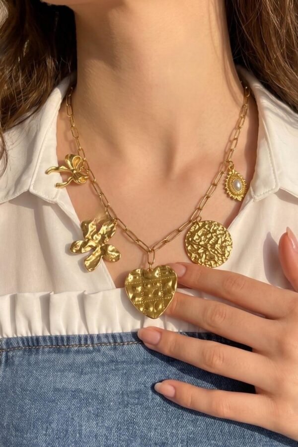 Golden Story Charms