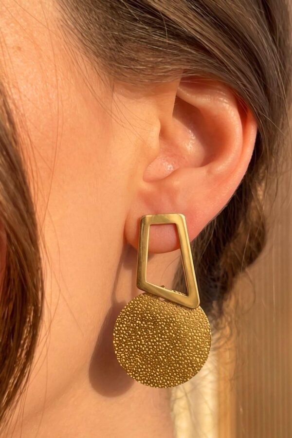Golden Mini Bag Charm
