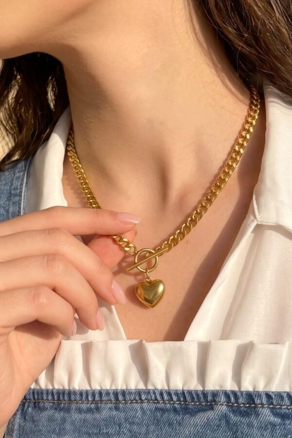 Heart Toggle Chain